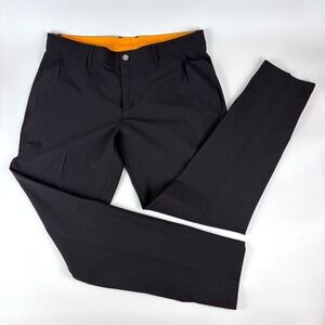 Macade Golf Pants Mens 36x32 Black Slim Fit Stretch Performance Trousers Sport
